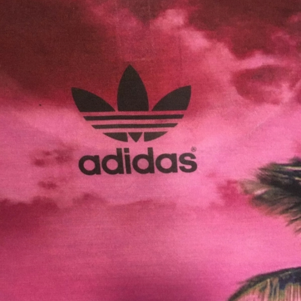 Adidas Mens Extra Large Miami Headphones T Shirt - Picture 5 of 5